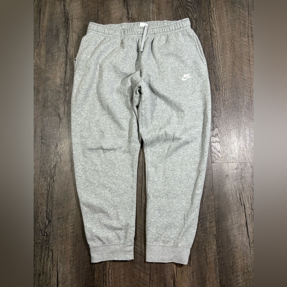 NIKE Mens Grey Jogger Sweatpants